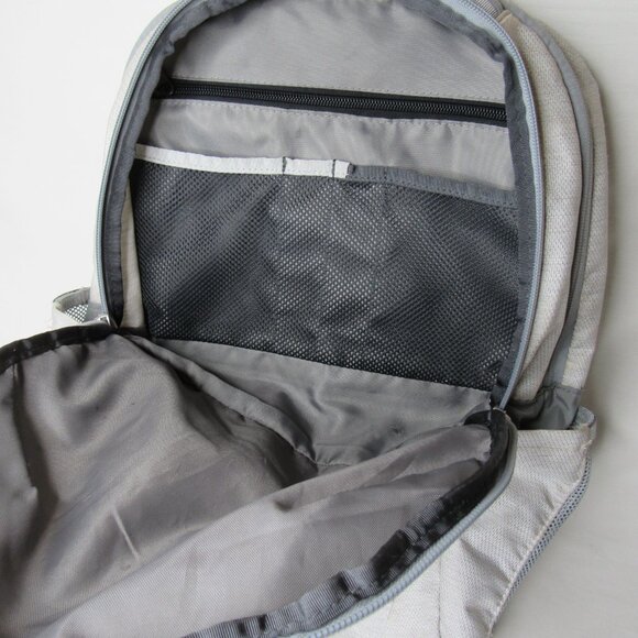 The North Face Vault Backpack Metallic Gray White Women\'s main image 7
